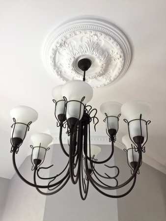 Preview: Stuckrosetten  M 17 Styropor für Decke oder Wand