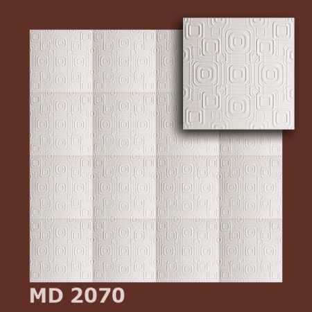 Preview: Wohnraumgestaltung mit sandfarbenen Deckenplatten MD 520 Matteo Homedecoration