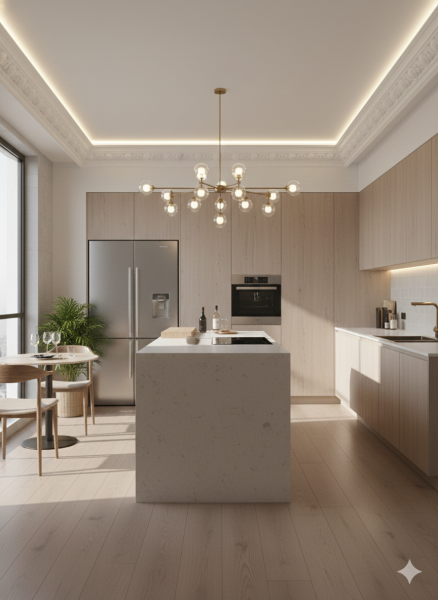 Stuckleiste  22MG Wohnzimmer