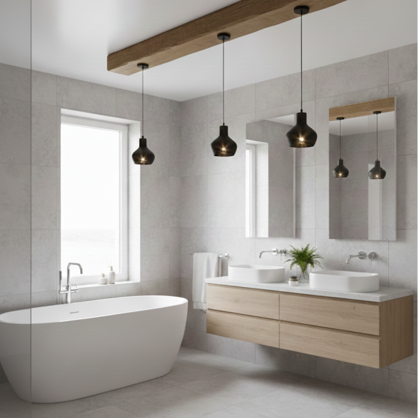 Deckenbalken Holzimitat MB 2 PU Balken,12x12x200 cm eiche hell