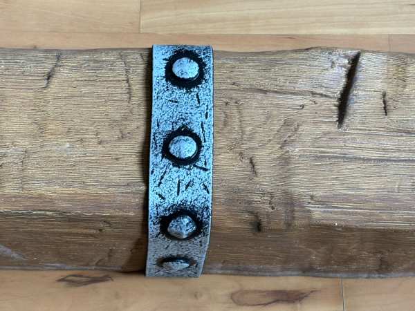 Balkenbeschlag schwarz für PU Balken und Holzimitat - Matteo homedecoration