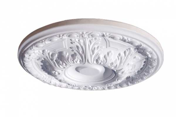 Detailansicht M17 Rosette vollgrundiert und folienverpackt