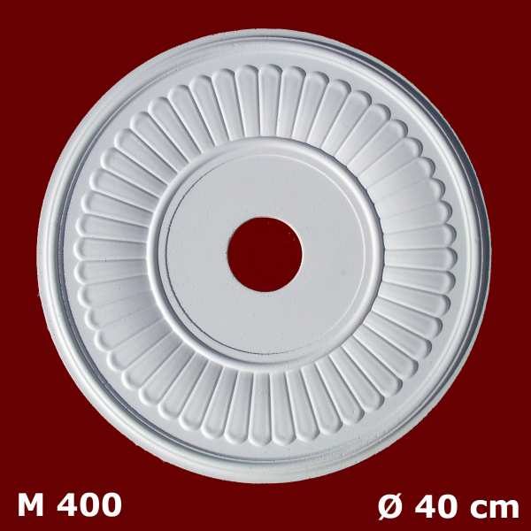 tuckrosette Stuckkranz 40 cm online bestellen